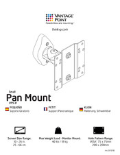 Vantage Point VPS-B Instrucciones De Montaje