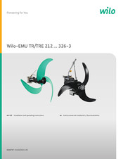 Wilo EMU TRE 326-3 Instrucciones De Instalación Y Funcionamiento
