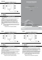 Conceptronic C4PUSB2 Guia De Inicio Rapido