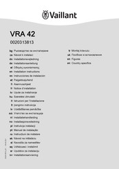 Vaillant VRA 42 Instrucciones De Instalación