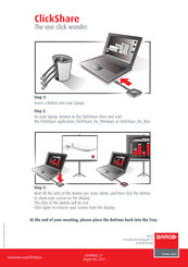 Barco ClickShare Manual De Instrucciones