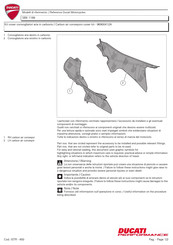 DUCATI Performance SBK 1199 Instrucciones De Montaje