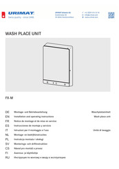 URIMAT FX-M Instrucciones De Montaje Y Servicio