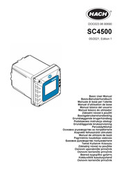 Hach SC4500 Manual Básico Del Usuario