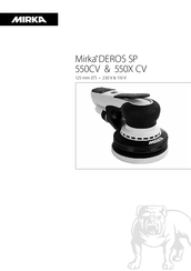 MIRKA DEROS SP 550CV Manual De Instrucciones