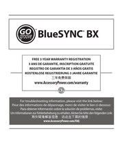 GOgroove BlueSYNC BX Manual De Instrucciones