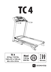 Domyos TC4 8226449 Manual Original