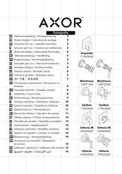 Hansgrohe AXOR Montreux 16872000 Modo De Empleo/Instrucciones De Montaje