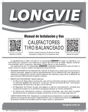 Longvie EBA5V Manual De Instalacion Y Uso