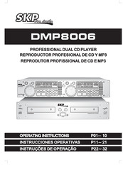 SKP Pro Audio DMP8006 Instrucciones Operativas