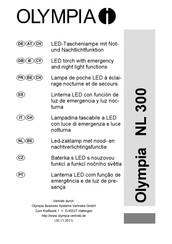 Olympia NL 300 Manual De Instrucciones