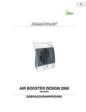 Klimatronic AIR BOOSTER DESIGN 2000 Manual De Instrucciones