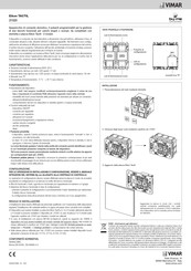 Vimar Eikon TACTIL Manual Del Usuario