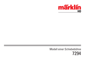 marklin 7294 Manual Del Usuario