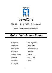 Levelone WUA-1610 Guía De Instalación Rápida