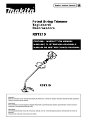 Makita RST210 Manual De Instrucciones Original