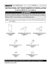 Maxon 210884-01 Manual De Instrucciones