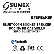 Sunex Tools BTSPEAKER Manual De Instrucciones