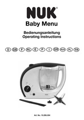 NUK Baby Menu Manual De Instrucciones