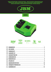 JBM 60016 Manual De Instrucciones