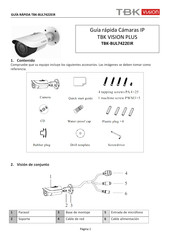 TBK vision TBK-BUL7422EIR Guía Rápida