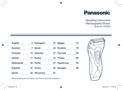 Panasonic ES4029 Instrucciones De Operación