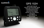 Garmin GPS 152H Guia De Inicio Rapido