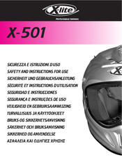 X-LITE X-501 Seguridad E Instrucciones