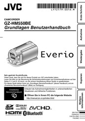 JVC Everio GZ-HM550BE Guia Basica Del Usuario