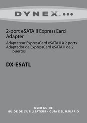 Dynex DX-ESATL Guia Del Usuario