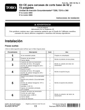 Toro 30685 Instrucciones De Instalación