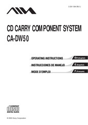 Sony CA-DW50 Instrucciones De Montaje