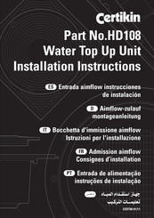 Certikin HD108 Instrucciones De Instalación