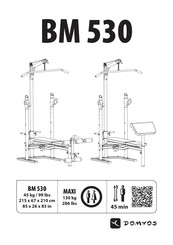 Domyos BM 530 Manual De Instrucciones