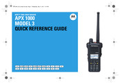 Motorola Solutions APX 1000 Manual Del Usuario