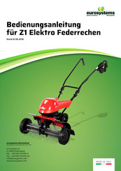 Eurosystems Z1 Manual De Instrucciones