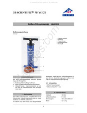 3B SCIENTIFIC U8421210 Instrucciones De Uso