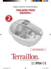 Terraillon THALASSO-PIEDS AQUASPA+ Manual De Instrucciones