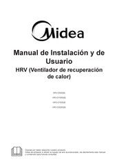 Midea HRV-D1500 Manual De Instalación Y De Usuario