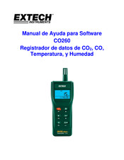 Extech Instruments CO260 Manual De Ayuda