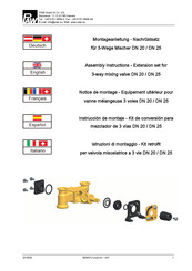 PAW DN 20 Instrucciones De Montaje