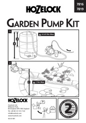 Hozelock 7816 Manual De Instrucciones