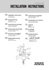 Volvo Penta 889825 Instrucciones De Montaje