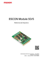 Maxon ESCON Module 50/5 Manual Del Usuario