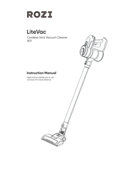 ROZI LiteVac R01 Manual Del Usuario