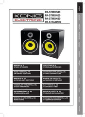 König Electronic PA- STMON80 Manual De Uso