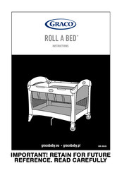 Graco ROLL A BED Manual Del Usuario