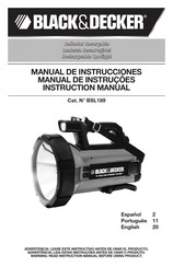 BLACK&DECKER BSL189 Manual De Instrucciones