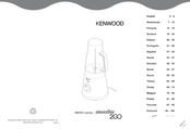 Kenwood smoothie 2GO SB050 Serie Instrucciones
