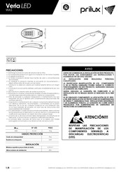 Prilux Veria LED Manual De Instrucciones